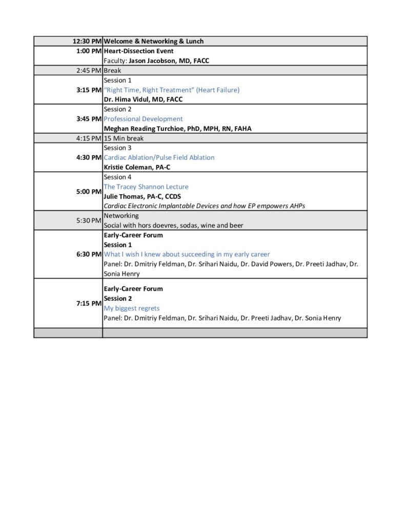 Agenda_Speaker List and Times_v5